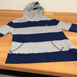 RL Polo Long sleeves Tee Hoodie with front pocket